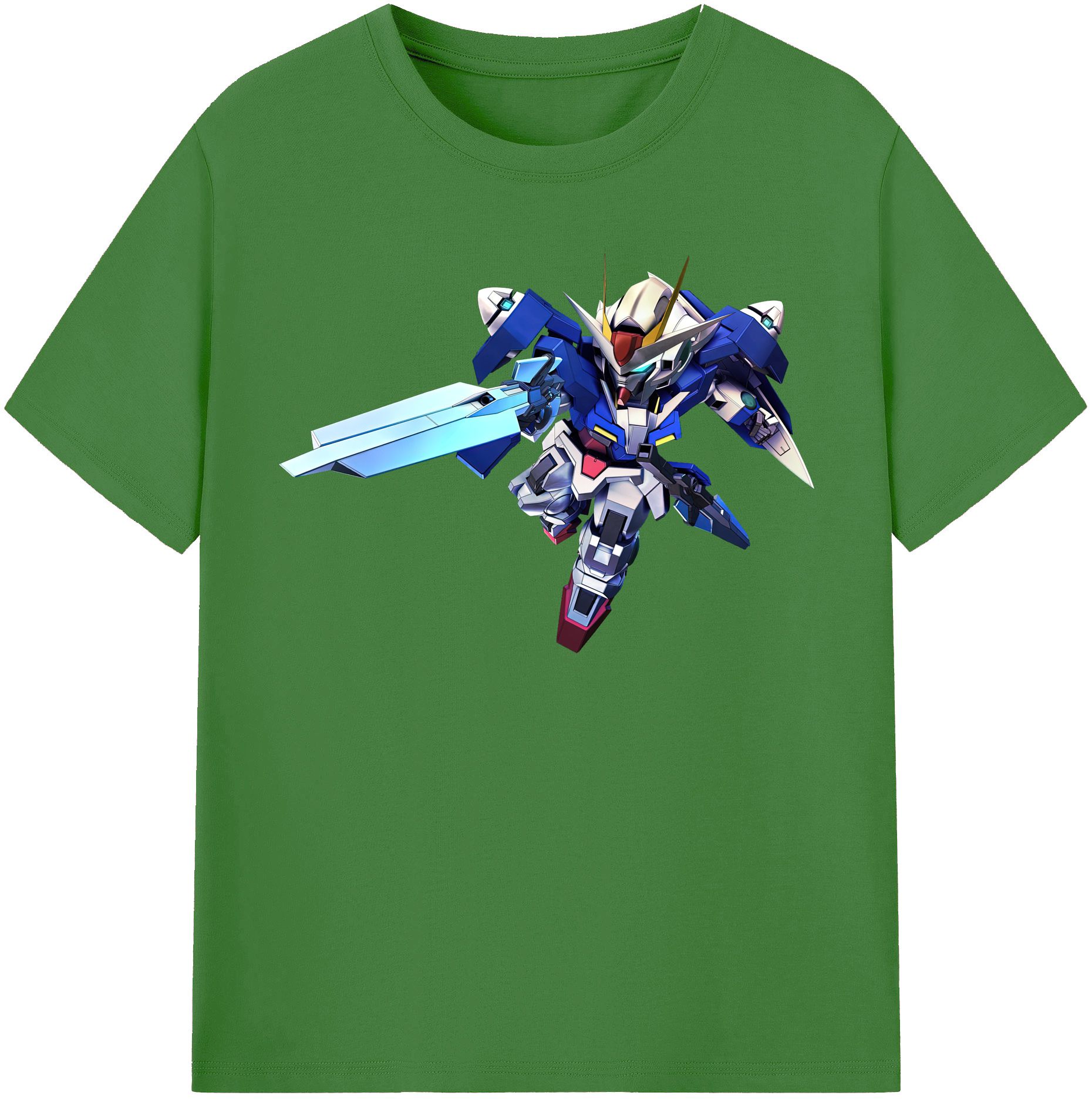 （画像用） 機動戦士ガンダム Mobile Suit Gundam レディースカジュアルプリントTシャツ（綿100％）
